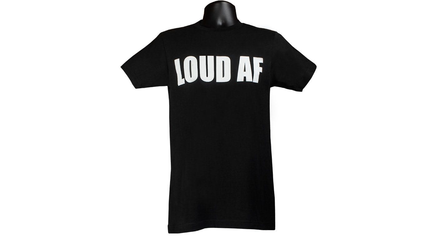 HornBlasters LOUD AF Black T-Shirt