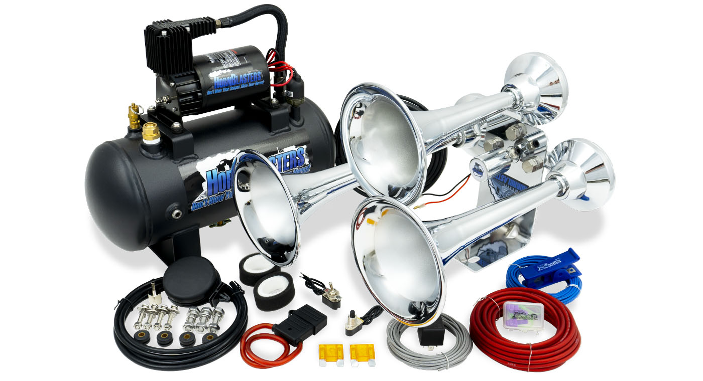 Mini Outlaw 127H Train Horn Kit
