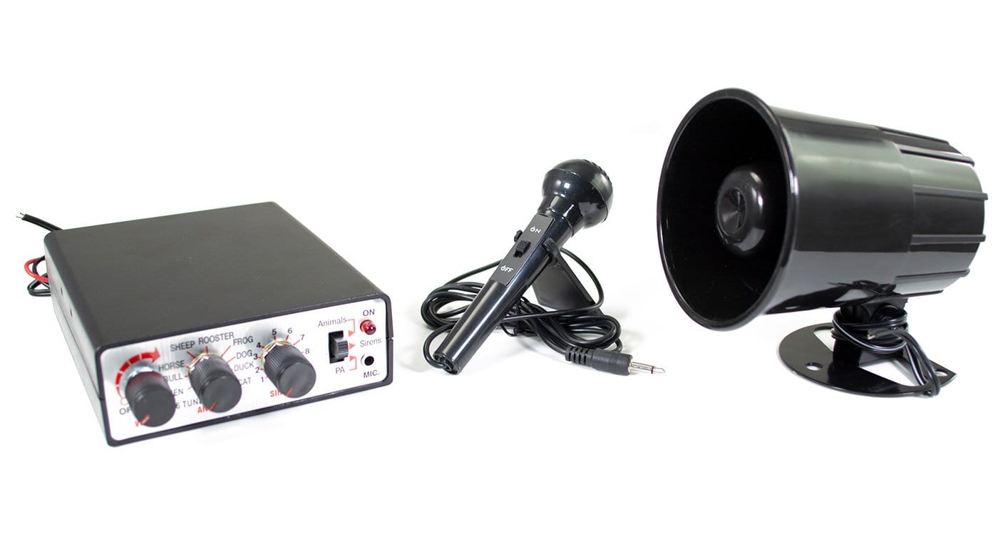 OPEN BOX-15 Watt Public Address with Sirens, Melodies & Sounds