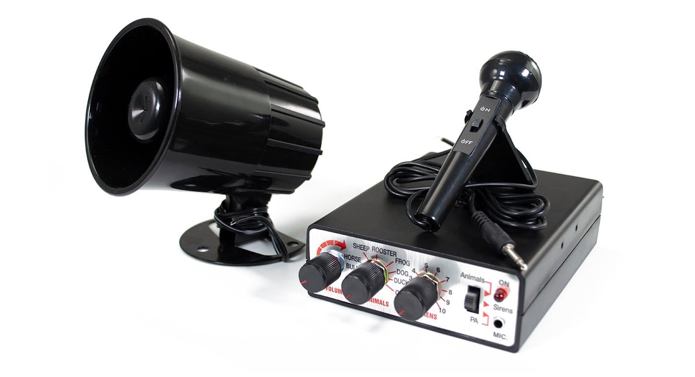 OPEN BOX-15 Watt Public Address with Sirens, Melodies & Sounds