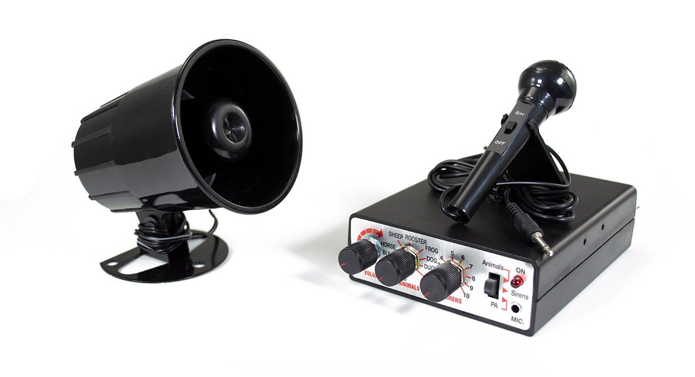 OPEN BOX-15 Watt Public Address with Sirens, Melodies & Sounds
