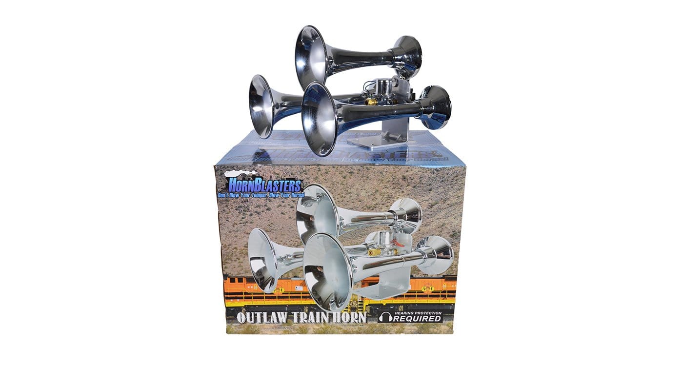 Open-Box Outlaw Chrome Train Horn