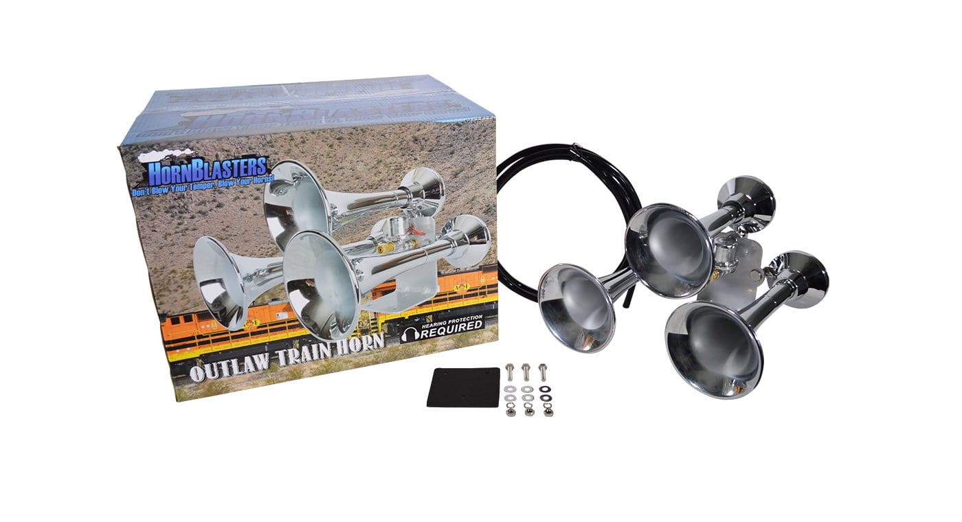 Open-Box Outlaw Chrome Train Horn