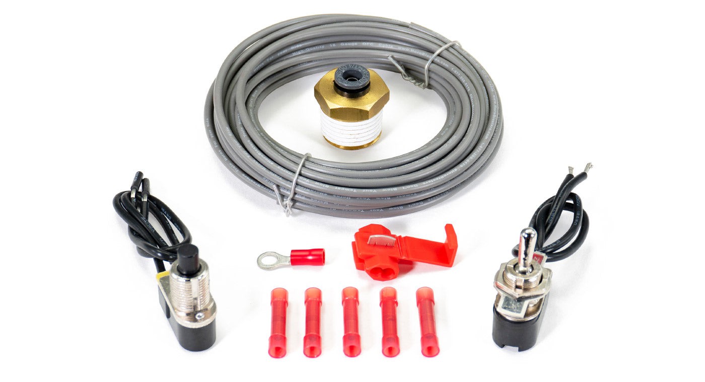 Ready To Honk (1/2" NPT to 1/4" PTC Tank Fitting & Horn Wiring Kit)