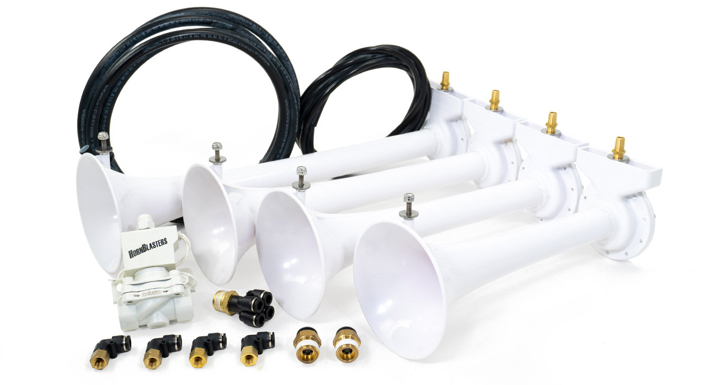 Shocker XL Train Horn - White