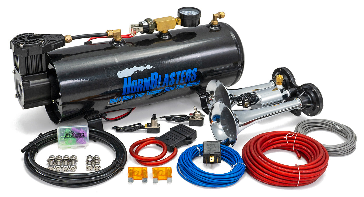 Spocker 3 Liter Air Horn Kit