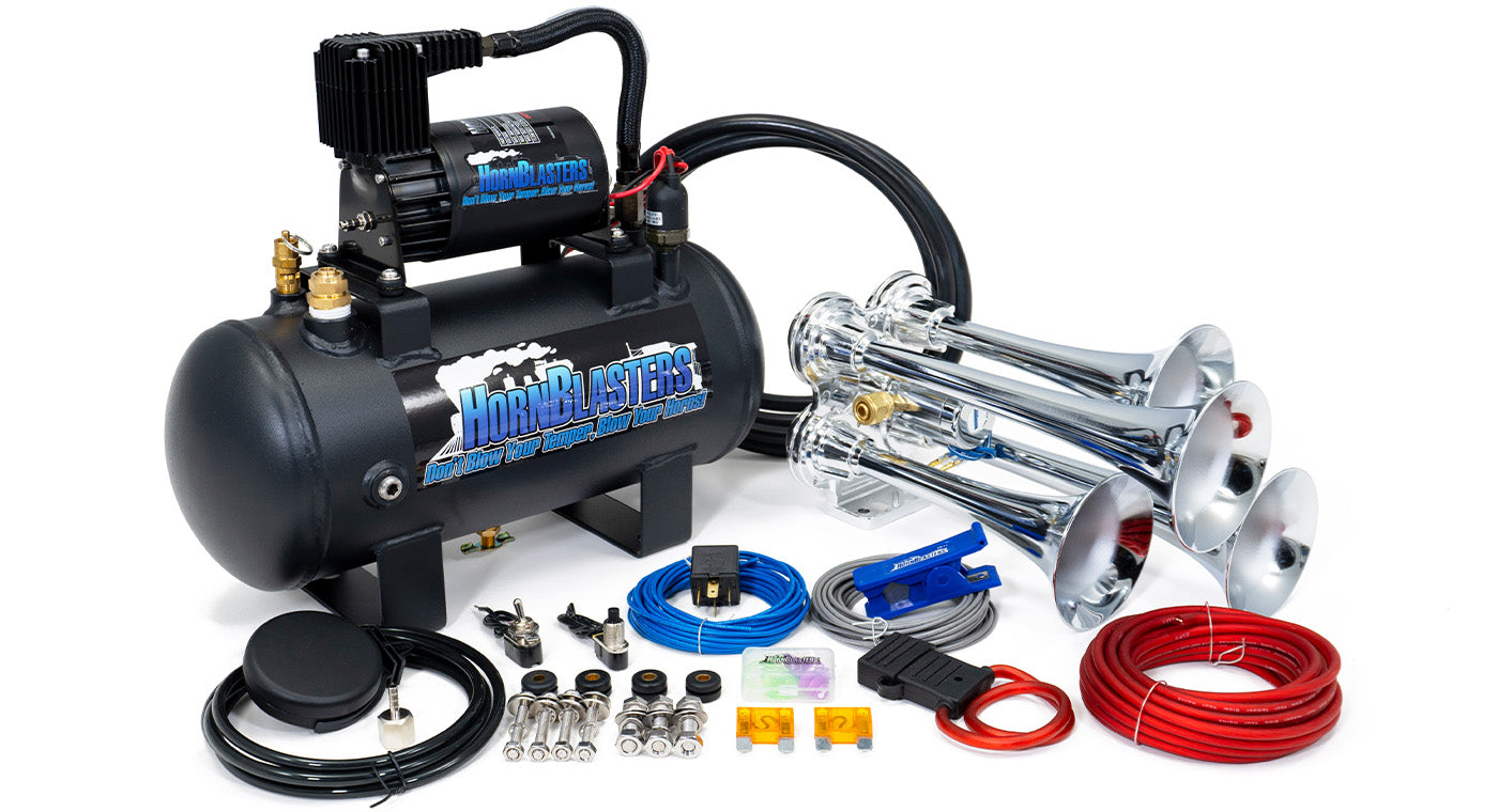 Bullet 127H Air Horn Kit