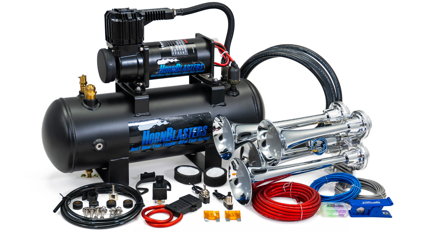 Bullet 228H Air Horn Kit