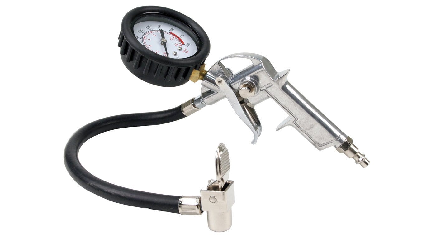Viair 00041 Tire Inflation Gun with 200 PSI Air Gauge