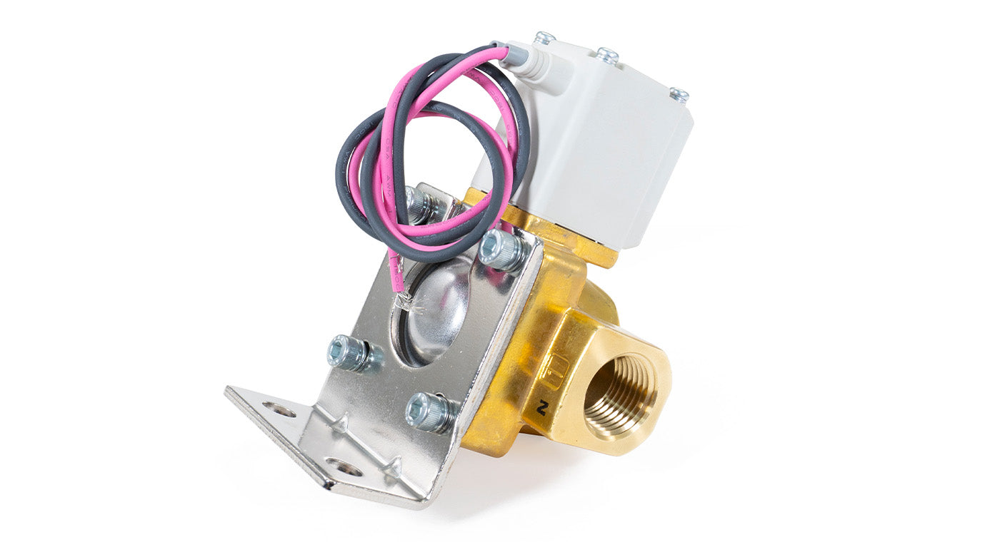 SMC Brass 1/2" 24-Volt Electric Air Valve