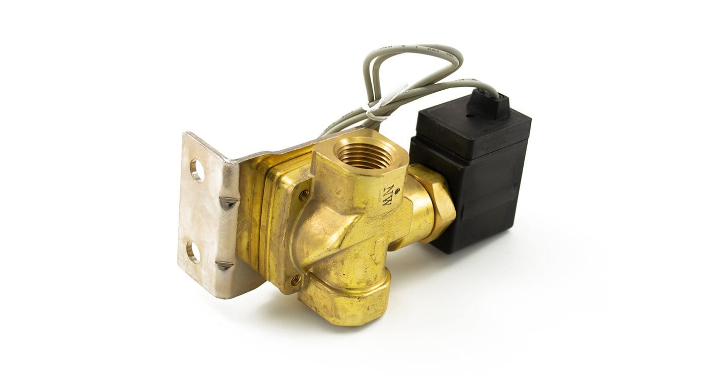SMC Brass 1/2" 110 Volt Electric Air Valve