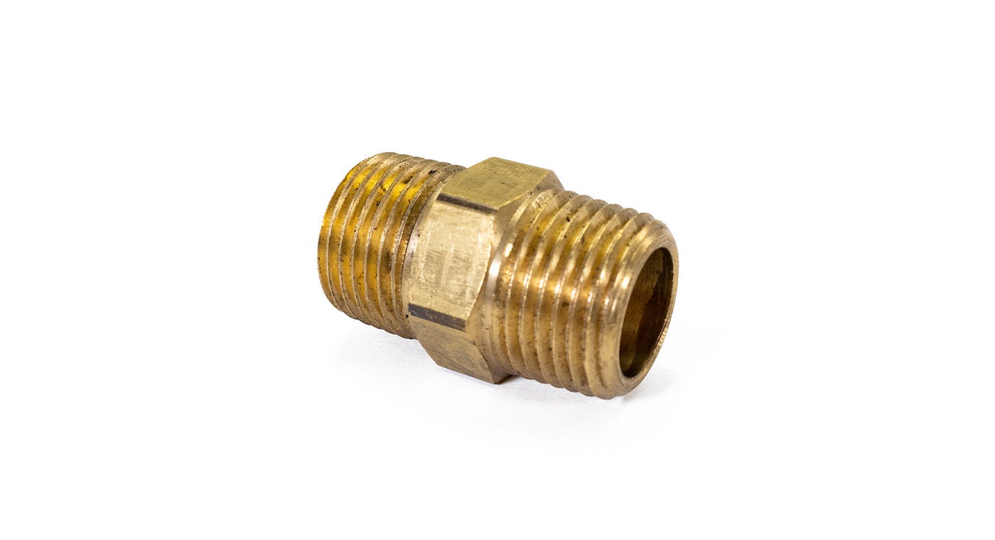 1/2" NPT Hex Nipple Fitting