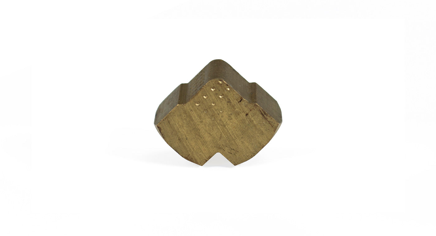 1/8" Female NPT Brass Elbow