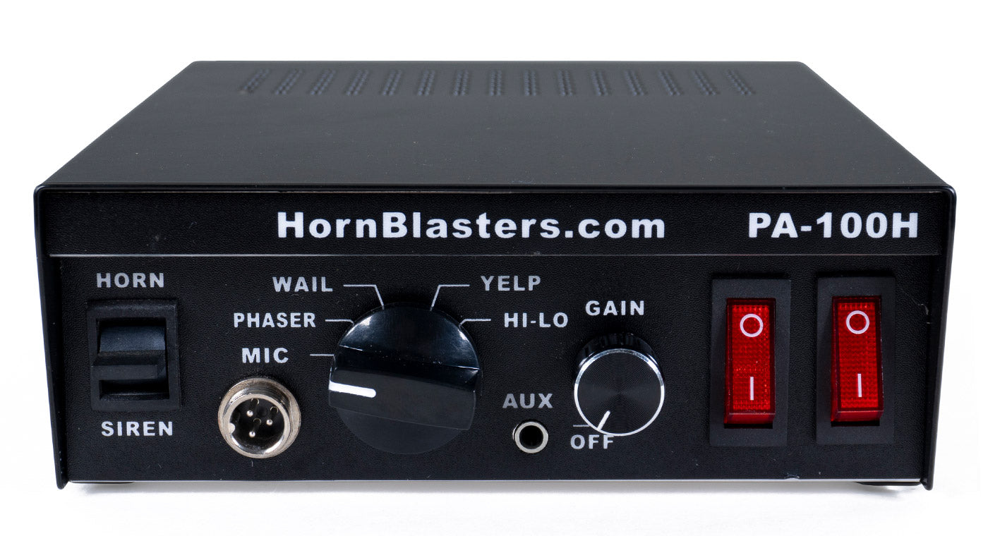 100 Watt Public Address with Sirens (Gen 3)