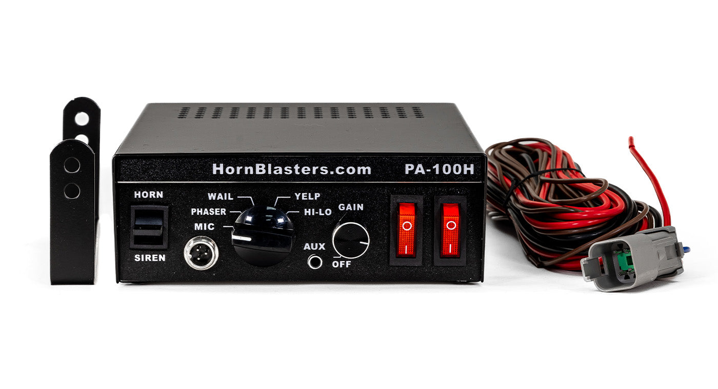 100 Watt Public Address with Sirens (Gen 3)