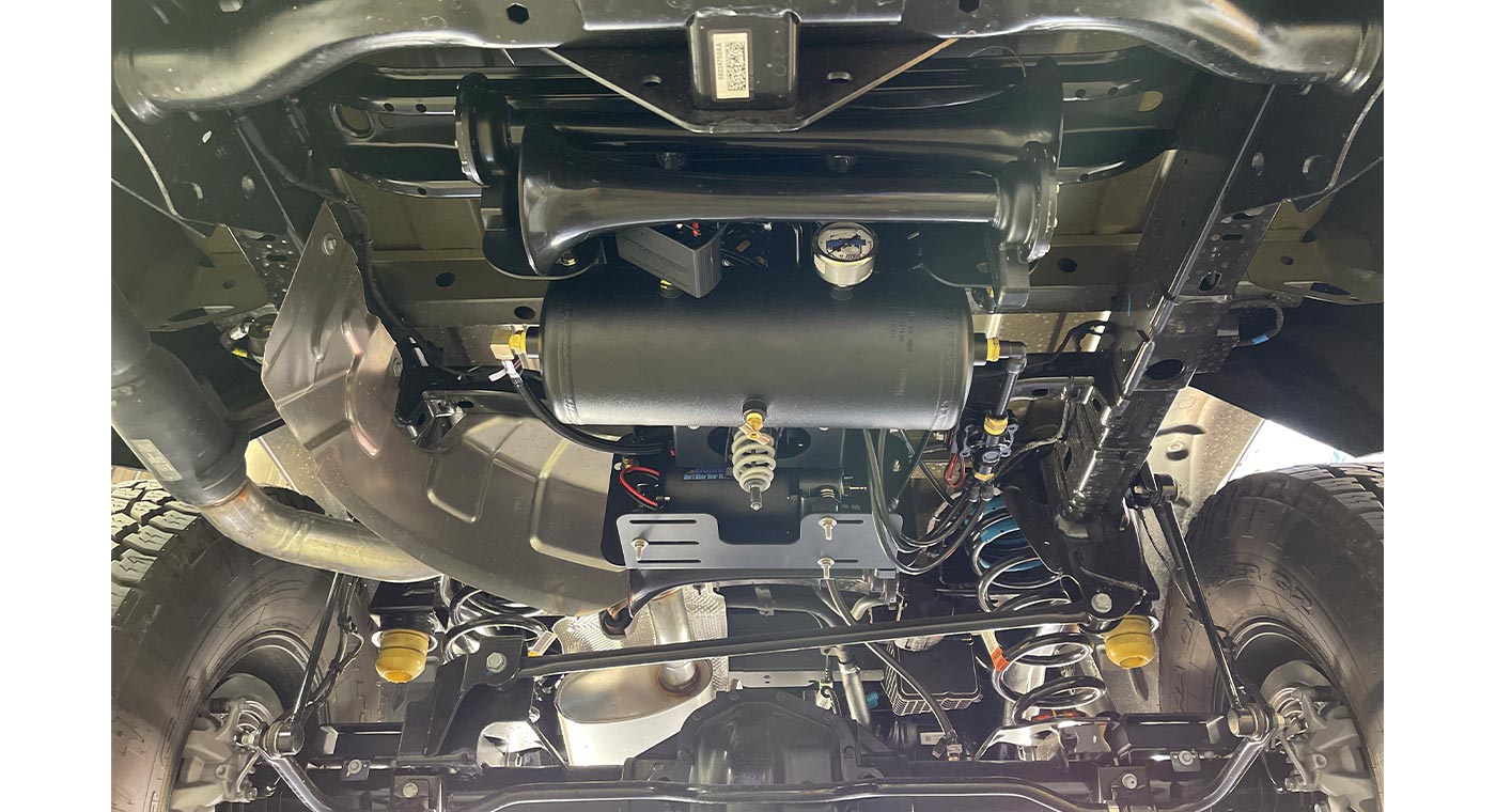 2-Gallon Stealth Spare Tire Delete® Kit