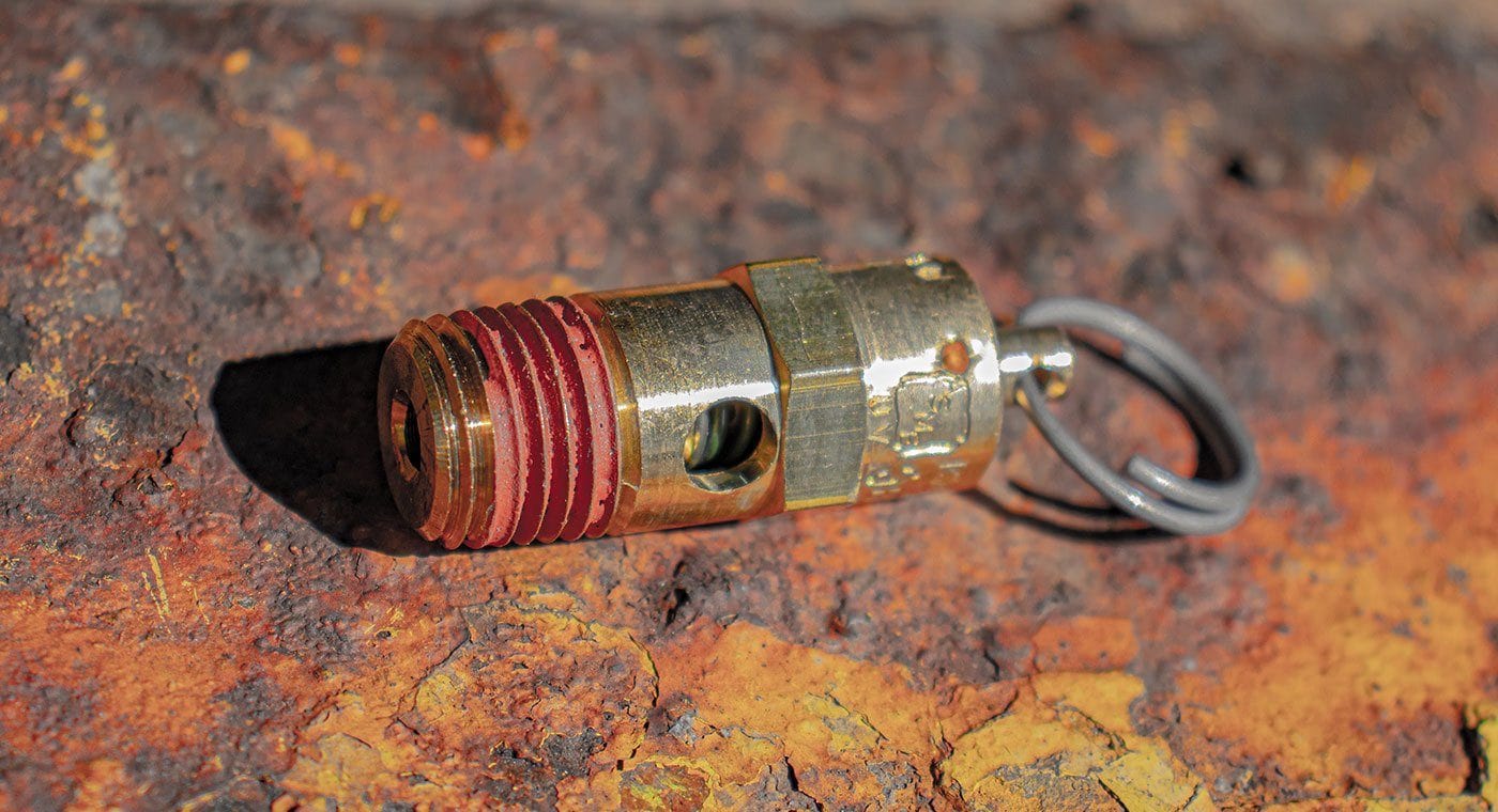 205 PSI Safety Blow-off Valve (for 175 PSI Systems)