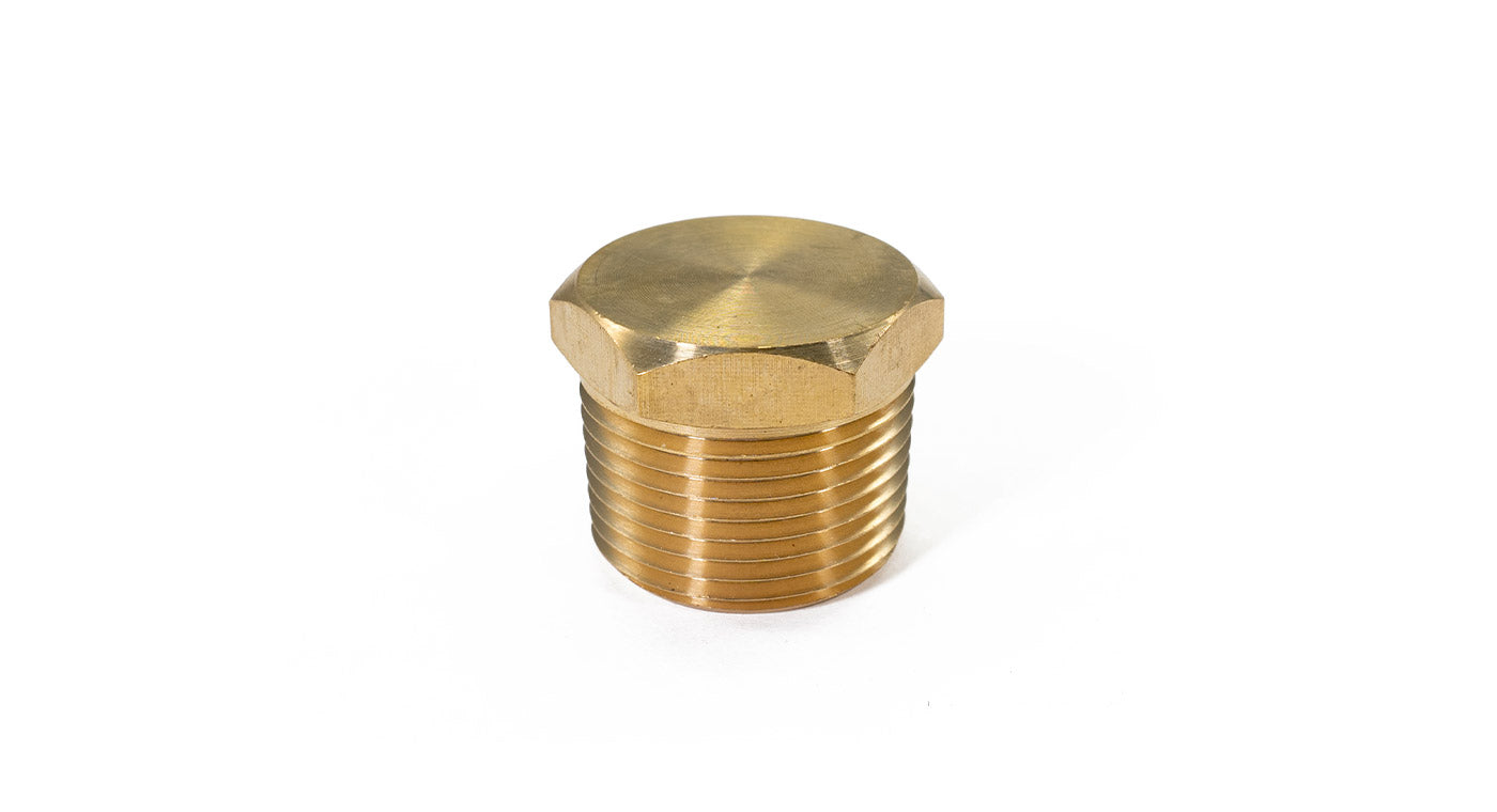 3/4" NPT Brass Air Inlet Plug