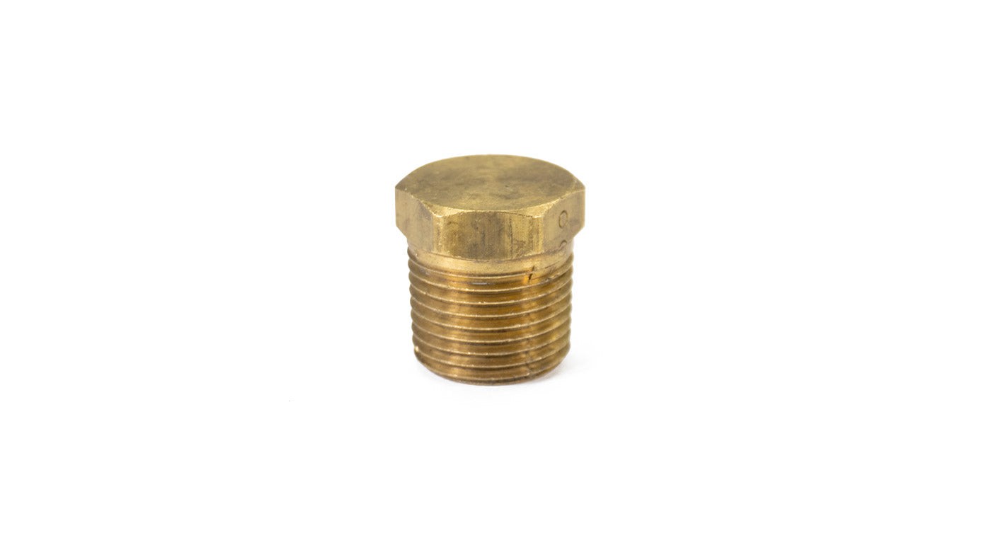 3/8" NPT Brass Plug